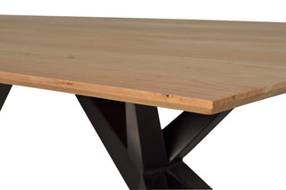 Solid Acacia Wood Dining Table