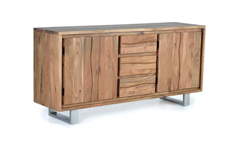 Solid Acacia Wood Sideboard