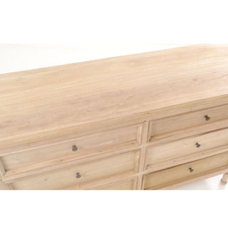 Jeanne 6 Drawer Chest, Mahogany Wood