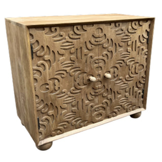 Elle Carved Sideboard, Mango Wood