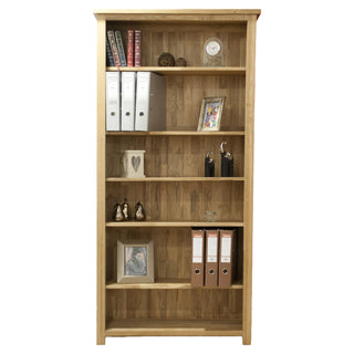 Opus Large Bookcase, Oak Wood