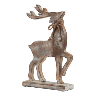 Wooden Reindeer Decoration