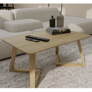 Scandic V - Medium Coffee Table, Oak Wood