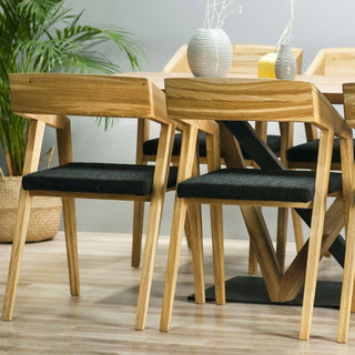 Piko Dining Set, Oak Wood