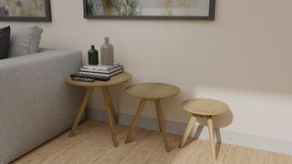 Scandic Round Nest of Tables