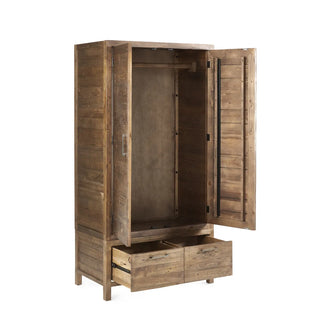 Heritage Reclaimed 2 Door Wardrobe