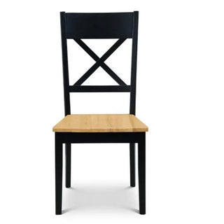 Hockley Dining Chair Black/Oak