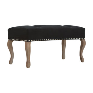 French Style Velvet Bench