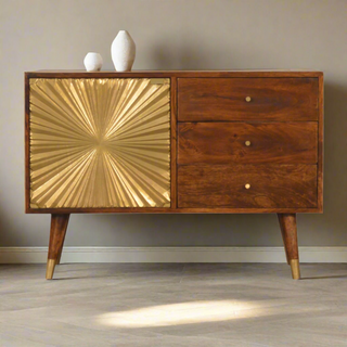 Manilla Sideboard, Messing 