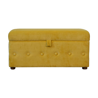 Mustard Blanket Box