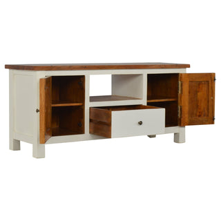 Country Wooden TV Stand with Storage