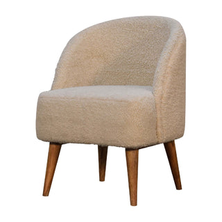 Bouclé Tub Chair