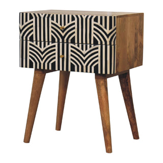 Edessa Bedside, Bone Inlay