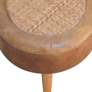 Buffalo Leather Stool