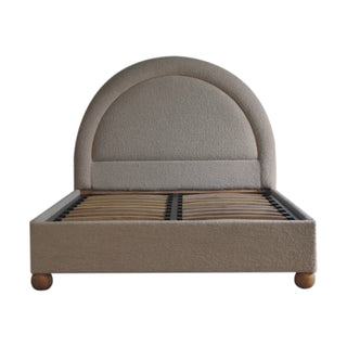 Boucle Double Bed