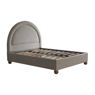 Boucle Double Bed