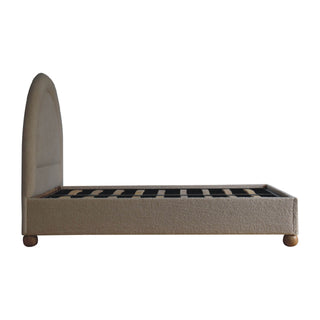 Boucle Double Bed