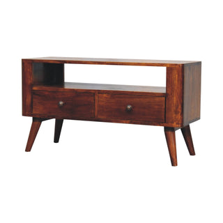 Bera TV Stand, Chestnut