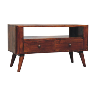 Bera TV Stand, Chestnut