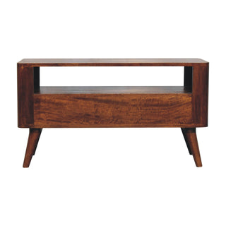 Bera TV Stand, Chestnut