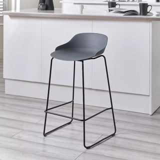 ROCCO STOOL - DARK GREY