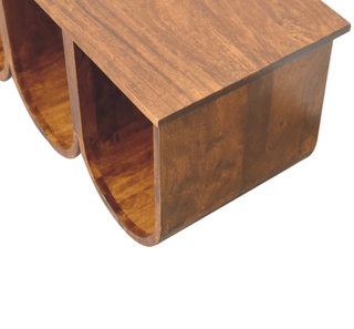 Ariena Coffee Table, Chestnut