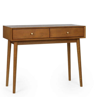 Lowry Wooden 2 Drawers Writing Desk