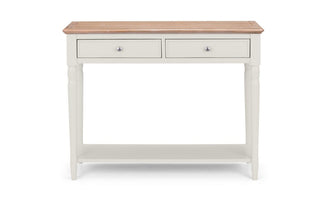 Provence 2 Drawer Console Table - Limed Oak/Grey