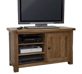 Rustic Wooden TV Cabinet, Oak Wood