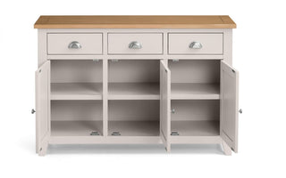 Richmond Sideboard - Elephant Grey/Pale Oak