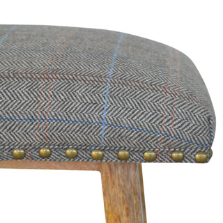 Barhocker aus gemischtem Tweed 