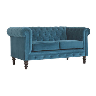 Teal Chesterfield Sofa