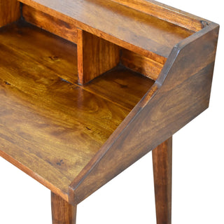 Elio Desk, Chestnut