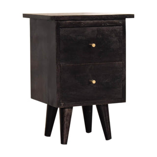 Nordic Bedside, Ash Black