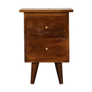 Nordic Bedside, Chestnut