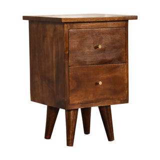 Nordic Bedside, Chestnut