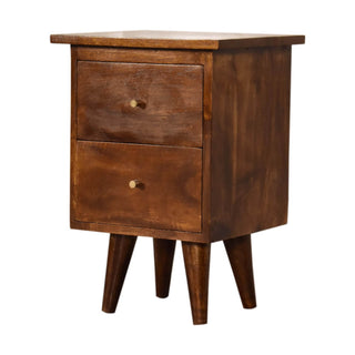 Nordic Bedside, Chestnut