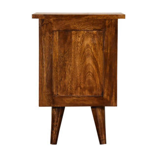 Nordic Bedside, Chestnut