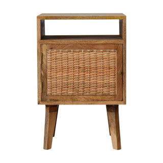 Woven Bedside Table