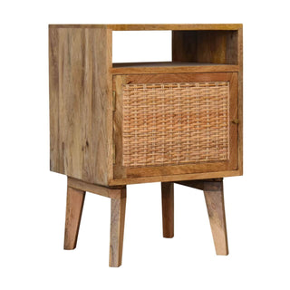 Woven Bedside Table