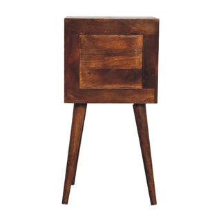 Lille Narrow Bedside, Chestnut