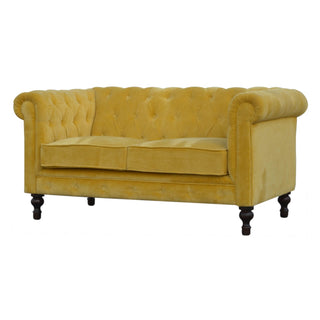 Mustard Chesterfield Sofa