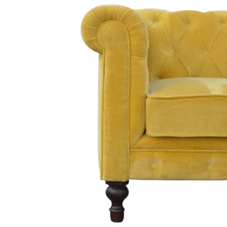 Mustard Chesterfield Sofa