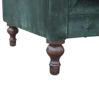 Emerald Green Chesterfield Sofa