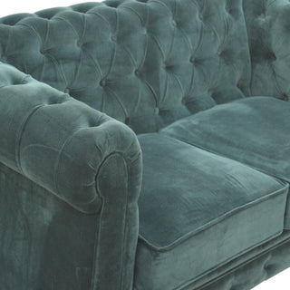 Emerald Green Chesterfield Sofa