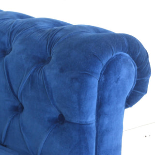 Royal Blue Chesterfield Sofa