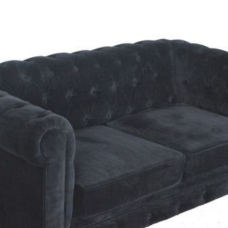 Black Chesterfield Sofa