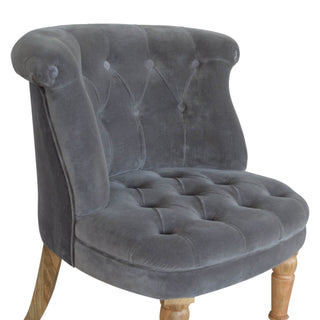 Grey Accent Chair