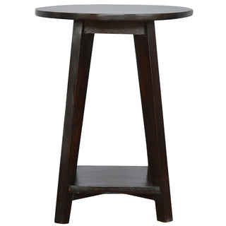 Mango Wood Bar Stool, Walnut Effect