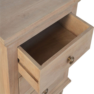 Sunbleach 3 Drawer Bedside